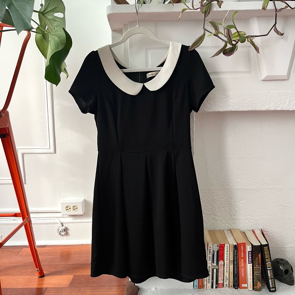 ModCloth | Sunny Girl black-and-white dress
